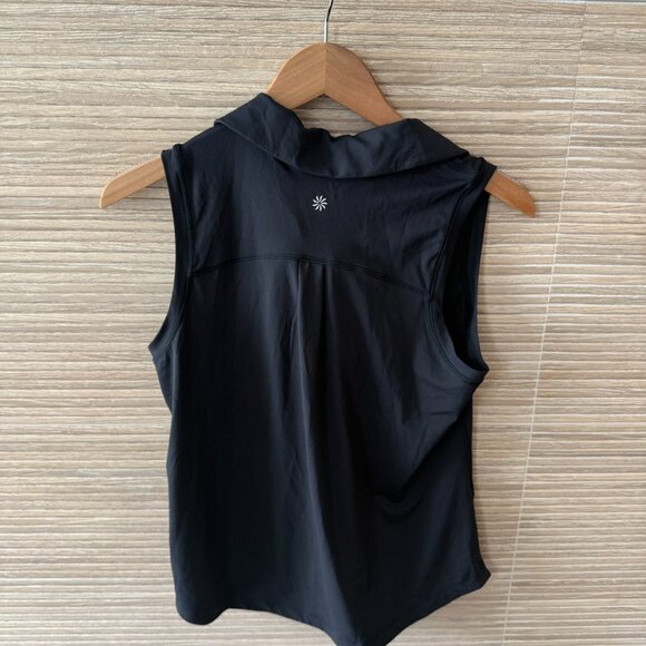 Athleta black polo tank size Small - Picture 4 of 4